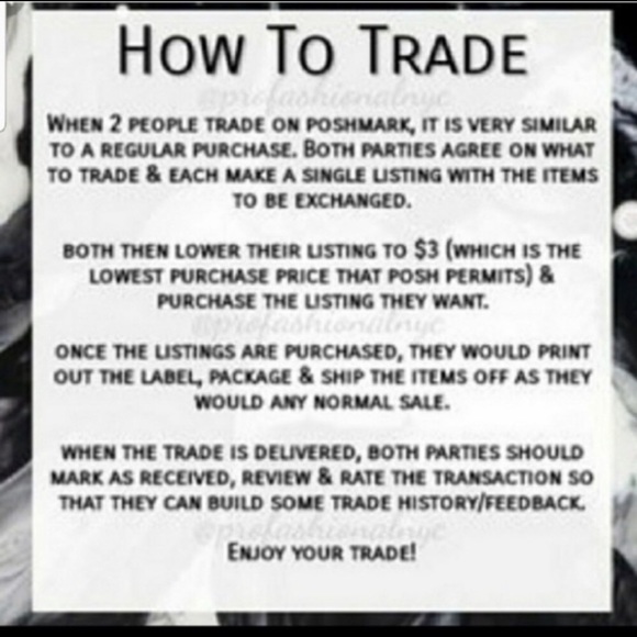 ❤️HOW TO TRADE ❤️ - Picture 2 of 2